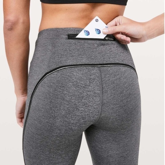 Lululemon Speed Up Tight Metallic Size 6 - Picture 3 of 11